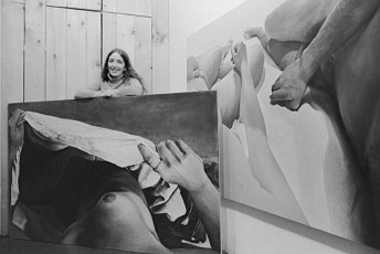 Artist Joan Semmel and Her Paintings by Allan Tannenbaum (1974)
