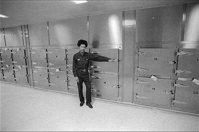 Terence Galagher tends the Bellevue Hospital Mortuary (1979)