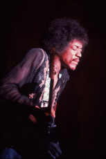 Jimi Hendrix, Winterland, San Francisco by Allan Tannenbaum (1968)