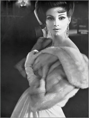 Wilhelmina Cooper by Virginia Thoren (1962)