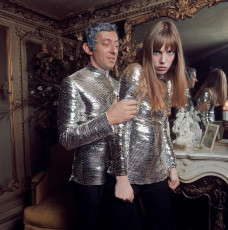 Jane Birkin, Serge Gainsbourg by Nicolas Tikhomiroff (1969)