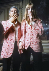 Jane Birkin, Serge Gainsbourg by Nicolas Tikhomiroff (1969)