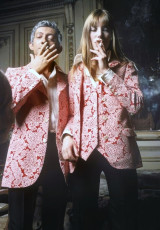 Jane Birkin, Serge Gainsbourg by Nicolas Tikhomiroff (1969)