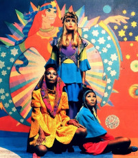 Pattie Boyd, Kellie Wilson, unknown by Ronald Traeger (1967