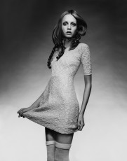 Twiggy by Justin de Villeneuve (1970)
