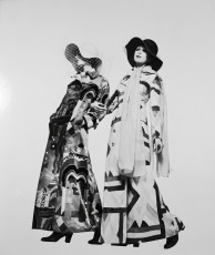 Twiggy, Pattie Boyd by Justin de Villeneuve (1969)