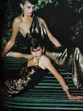 Gia Carangi, Juli Foster by Chris von Wangenheim (1978)