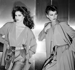 Gia Carangi, Regine Jaffrey by Chris von Wangenheim (1978)