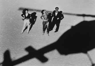Gia Carangi, Donna Sexton, Matt Collins by Chris von Wangenheim (1979)
