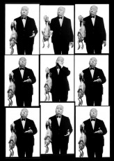Alfred Hitchcock by Albert Watson (1973)
