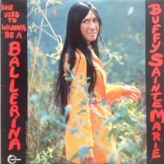 Buffy Sainte-Marie / SHE USED TO WANNA BE A BALLERINA (1971) - photo by Guy Webster
