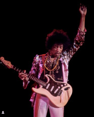Jimi Hendrix, Hollywood Bowl by Guy Webster (1967)