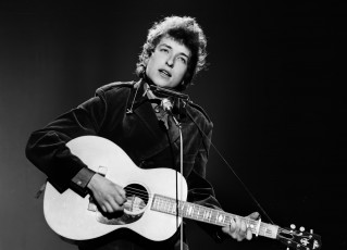 Bob Dylan by Barrie Wentzell (1965)