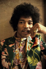 Jimi Hendrix by Barrie Wentzell (1967)