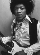 Jimi Hendrix by Barrie Wentzell (1967)