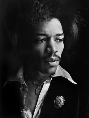 Jimi Hendrix by Barrie Wentzell (1968)