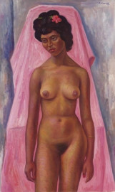 Bold with pink background by Raul Anguiano (1961)