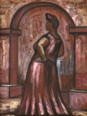 Tehuana Woman by Raul Anguiano (1978)