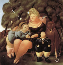 The Family by Fernando Botero (1966)