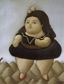 Tour of the Volcano by Fernando Botero (1966)
