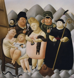 The Family of the President by Fernando Botero (1967)