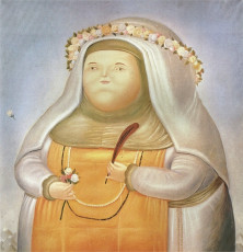 Saint Rose of Lima by Fernando Botero (1968)