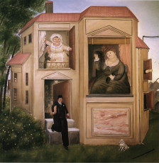 Man Who Went to the Office by Fernando Botero (1969)