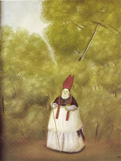 Archbishop Lost in the Woods by Fernando Botero (1970)