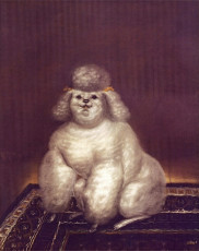 Poodle by Fernando Botero (1971)