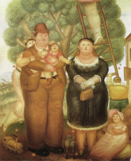 Portrait of a Family by Fernando Botero (1974)