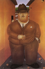 The Street by Fernando Botero (1979)