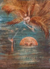 In The Water by Leonora Carrington (1960)