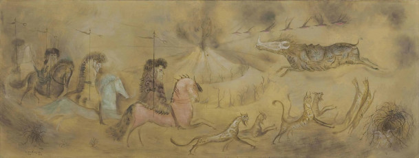 Great Hunting by Leonora Carrington (1961)