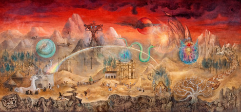 The Magical World Of The Mayans by Leonora Carrington (1964)