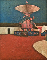 "Light Circus" (1965) by Nikias Skapinakis (portuguese painter)