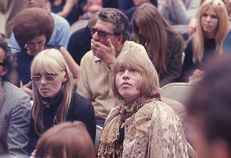 Nico, Brian Jones at the Monterey Pop Festival / 1967