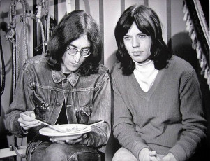 John Lennon, Mick Jagger / 1968
