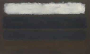 No. 14 (Horizontals, White over Darks) / 1961