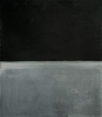 Untitled, Black on Gray / 1969