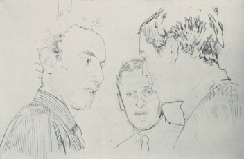 Drawing Bischofberger / 1968