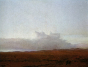 Evening Landscape (with Figure) / 1970