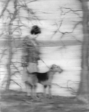 Woman With her Dog by the Lakeside / 1967