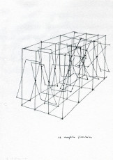 Study for '4 Glass Panes' (CR 160) / 1966