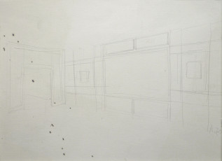 Study for Interior (recto) / 1970