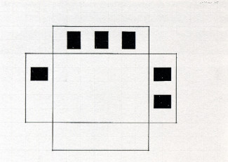 Study for the Presentation of 'Grey Pictures' / 1975