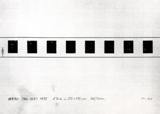 Instruction For the Presentation of 'Eight Grey' / 1975