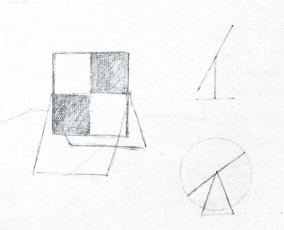 Study for 'Glass Pane' / 1978