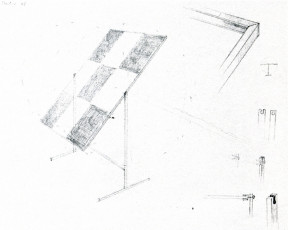 Study for 'Glass Pane' / 1978