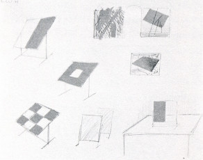 Study for 'Glass Pane' / 1978
