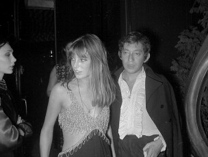 Jane Birkin and Serge Gainsbourg by Noa / 1969